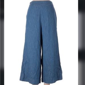 Madewell linen cropped pants
